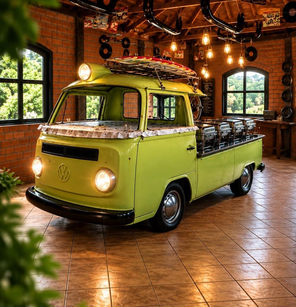 Kombi real utilizada no Buffet na Kombi
